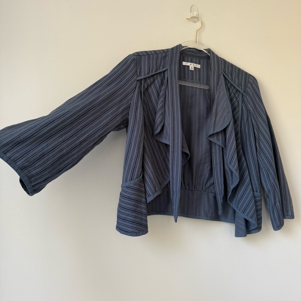 CABI 870 Cascade Front Tie Must Have Jacket Sz - Picture 6 of 9